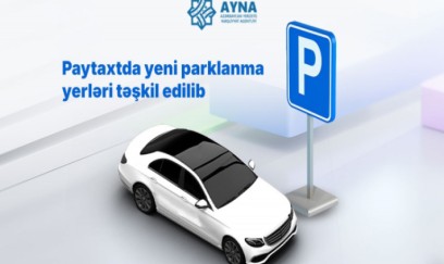 Bakıda yeni parklanma yerləri yaradıldı