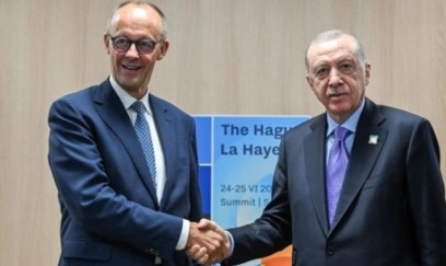 Ərdoğan Almaniya kansleri ilə Ankarada görüş keçirdi