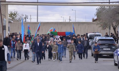 İtkin şəhidimiz Qaradağda dəfn olundu - FOTOLAR