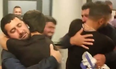 Monteneqroda sərbəst buraxılan Yaqub belə qarşılandı - VİDEO