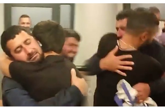 Monteneqroda sərbəst buraxılan Yaqub belə qarşılandı - VİDEO