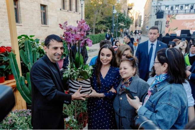 Leyla Əliyeva Zeytun Festivalından paylaşım etdi – FOTO