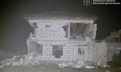 Rusiya ordusu Zaporojyeyə zərbə endirdi - 58 min abonent işıqsız qaldı - FOTO