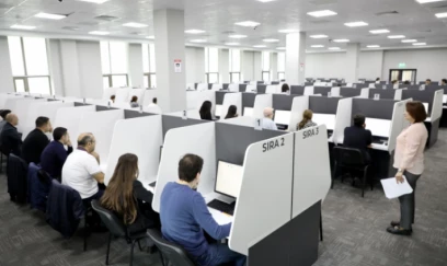 Peşəkar mühasib sertifikatı almaq istəyən namizədlər üçün test imtahanının II mərhələsi keçirilib 