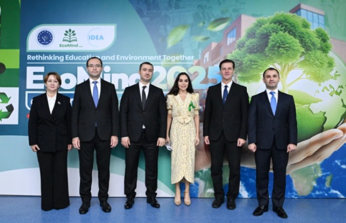 Leyla Əliyeva "EcoMind 2025" konfransında iştirak edib 