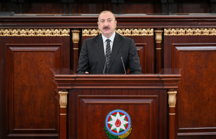 AMEA-nın iclasında Prezidentdən önəmli mesaj- FOTOLAR