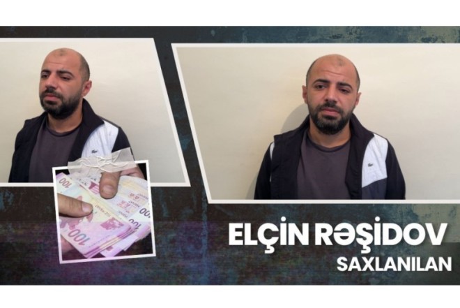 Oğurladığı pulla xarici ölkələrə istirahətə gedən şəxs tutuldu