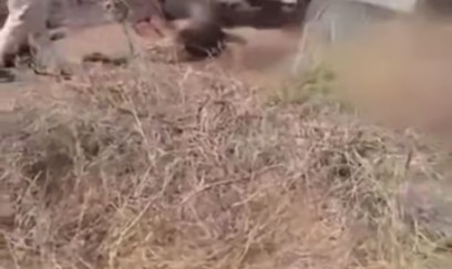 Sudanda polis dinc sakinləri avtomobillə əzib 