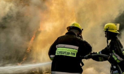 İmişlidə yanğın - 2 nəfər zəhərləndi