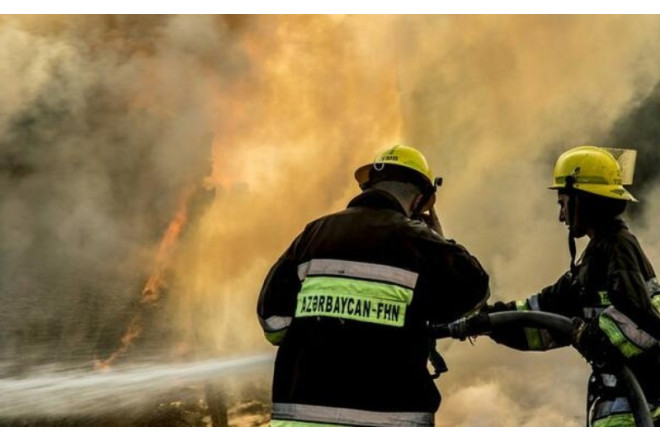 İmişlidə yanğın - 2 nəfər zəhərləndi