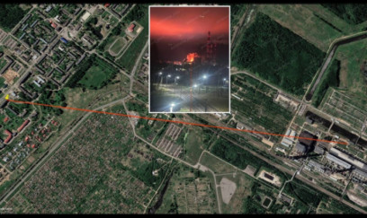 Rusiyada nəhəng elektrik stansiyasına yanğın düşdü