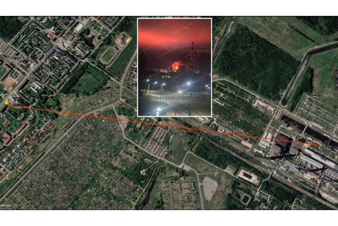 Rusiyada nəhəng elektrik stansiyasına yanğın düşdü