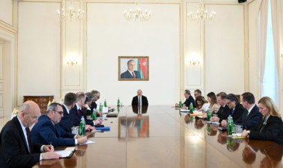 Prezident NATO nümayəndə heyətini qəbul etdi