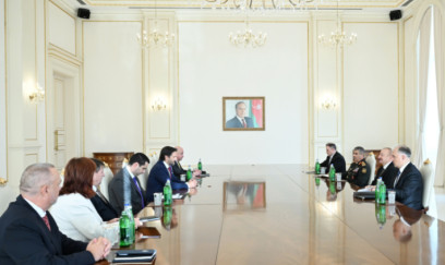 Prezident Robert Kalinakı qəbul etdi – FOTO