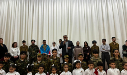 Sumqayıtdakı "İdrak" liseyində Zəfər gününə həsr olunmuş tədbir keçirilib 