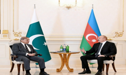 Prezident İlham Əliyevin Pakistanın Baş naziri ilə məhdud tərkibdə görüşü olub 