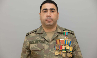 Hərbi liseyin rəisinə orden verildi 