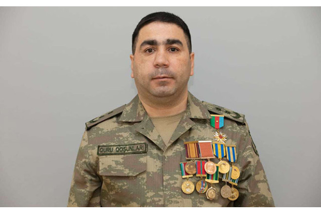 Hərbi liseyin rəisinə orden verildi 