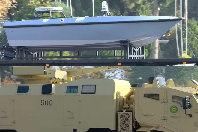 Paradda təqdim olunan yeni hərbi texnikalarən SİYAHISI