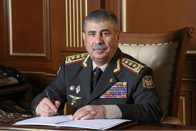 Zakir Həsənov Azərbaycan Ordusunun şəxsi heyətini TƏBRİK ETDİ