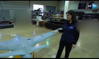 Vurulan PUA-nın bazaya qayıtma anı - VİDEO