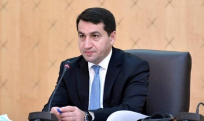 Hikmət Hacıyev hərbi paradla bağlı paylaşım etdi