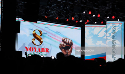 Xankəndidə Zəfər Günü qeyd olunub 