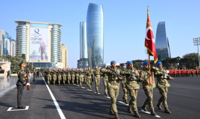 Türkiyə MN Bakıda keçirilən hərbi paradla bağlı paylaşım edib 