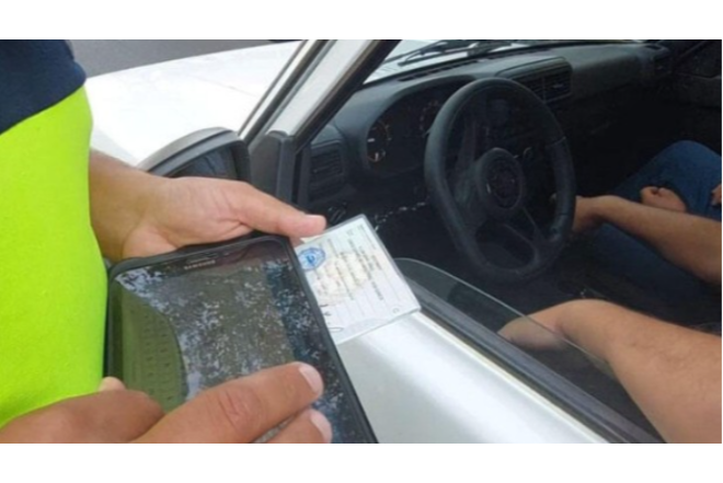 Narkotik vasitənin təsiri altında avtomobil idarə edən sürücü saxlanıldı 