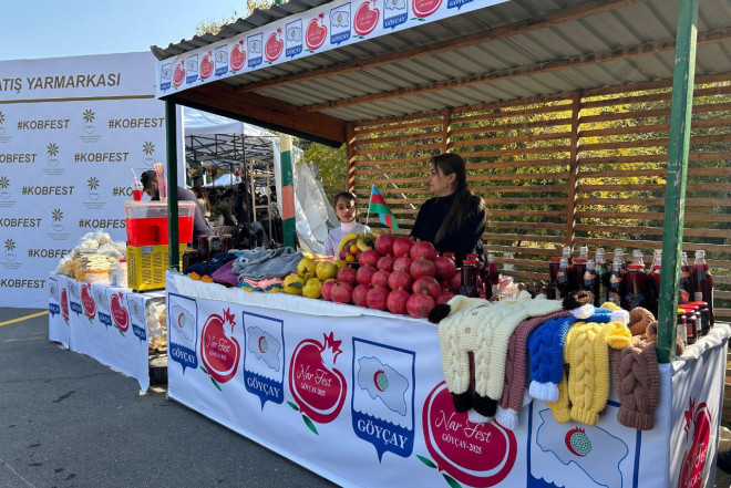 Göyçayda ənənəvi "Nar Festivalı" keçirildi - FOTOLAR