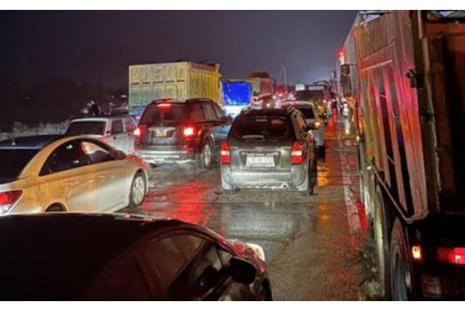 Bakı-Qazax yolunda AĞIR TIXAC