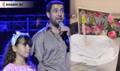 Qızından Namiqə ad günü sürprizi - VİDEO