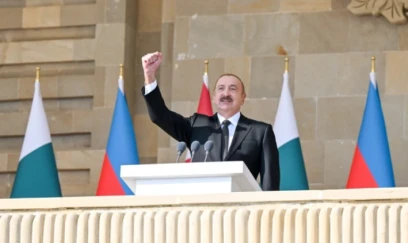 Prezident İlham Əliyev Hərbi paradla bağlı paylaşım edib- VİDEO
