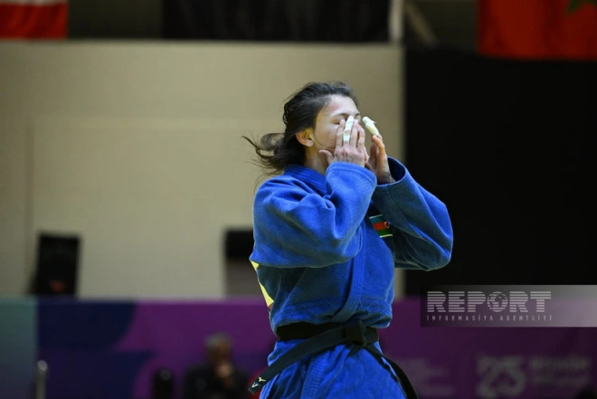 Azərbaycanın daha bir cüdoçusu qızıl medal qazanıb 