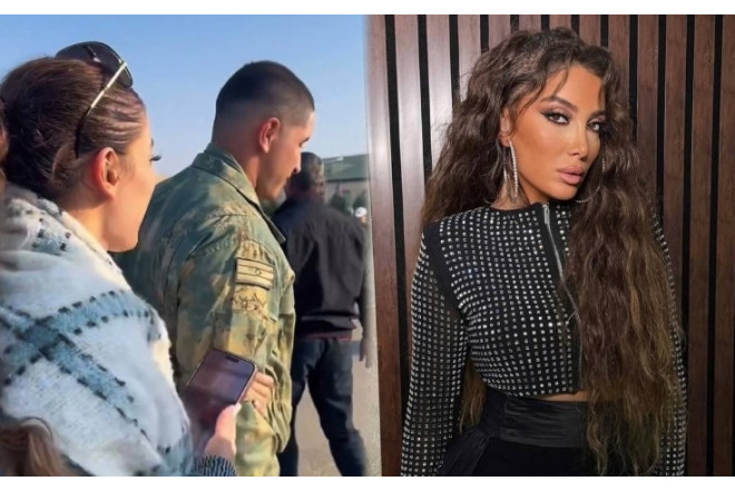 Günay İbrahimli qardaşını əsgərliyə yola saldı - VİDEO