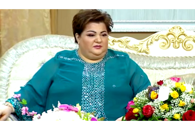 Xalq artistini "pul yağışı"na tutdular - VİDEO