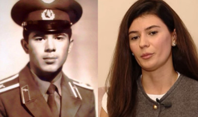 Qızı Milli Qəhrəmanın yolunu davam etdirir - VİDEO