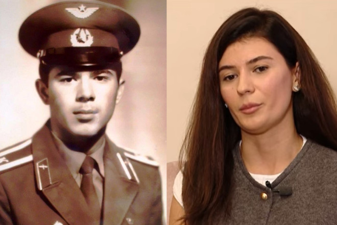 Qızı Milli Qəhrəmanın yolunu davam etdirir - VİDEO