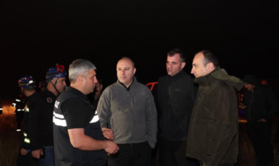 Gürcüstanın DİN başçısı təyyarə qəzasının baş verdiyi ərazidədir 