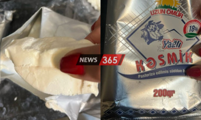 “Bravo” marketdən alınan kəsmik xarab çıxdı - Tarixi keçməyib + FOTOLAR