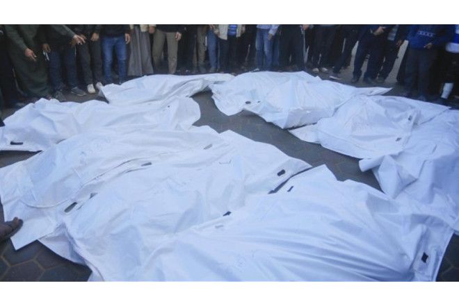 Qəzza şəhər klinikasında 20 cəsəd tapılıb