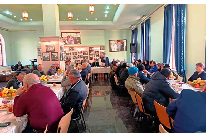 Bibiheybət məscidində şəhidlərimizin xatirəsi anıldı - FOTO