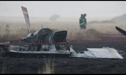 Gürcüstanda təyyarə qəzasında şəhid olan hərbçilərin nəşi Türkiyəyə yola salınıb 