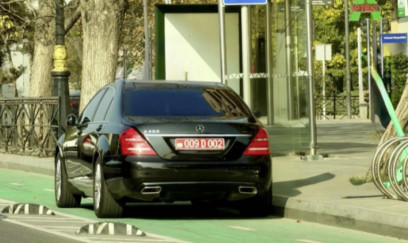 DİN diplomatik nömrəli avtomobilin qayda pozuntusuna münasibət bildirib 