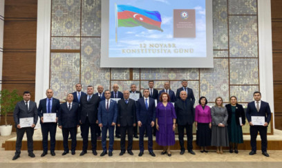 Xəzər rayonunda Konstitusiyamızın 30 illiyi qeyd edilib - FOTO