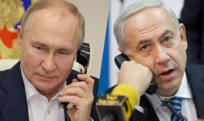 Putin və Netanyahu arasında telefon danışığı baş tutub 