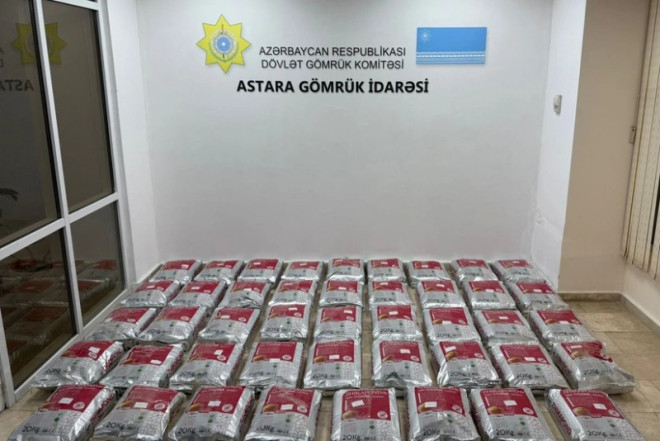 Gömrükdə rekord həcmdə heroin ələ keçirildi - 90 milyon dollar dəyərində