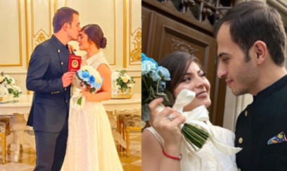 Nicat Kazımovun oğlu evləndi - VİDEO