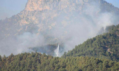 Azərbaycan-Ermənistan sərhədində baş verən YANĞIN SÖNDÜRÜLDÜ