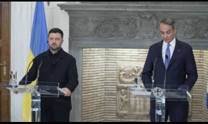 Zelenski Afinaya getdi- Mühüm saziş İMZALADI